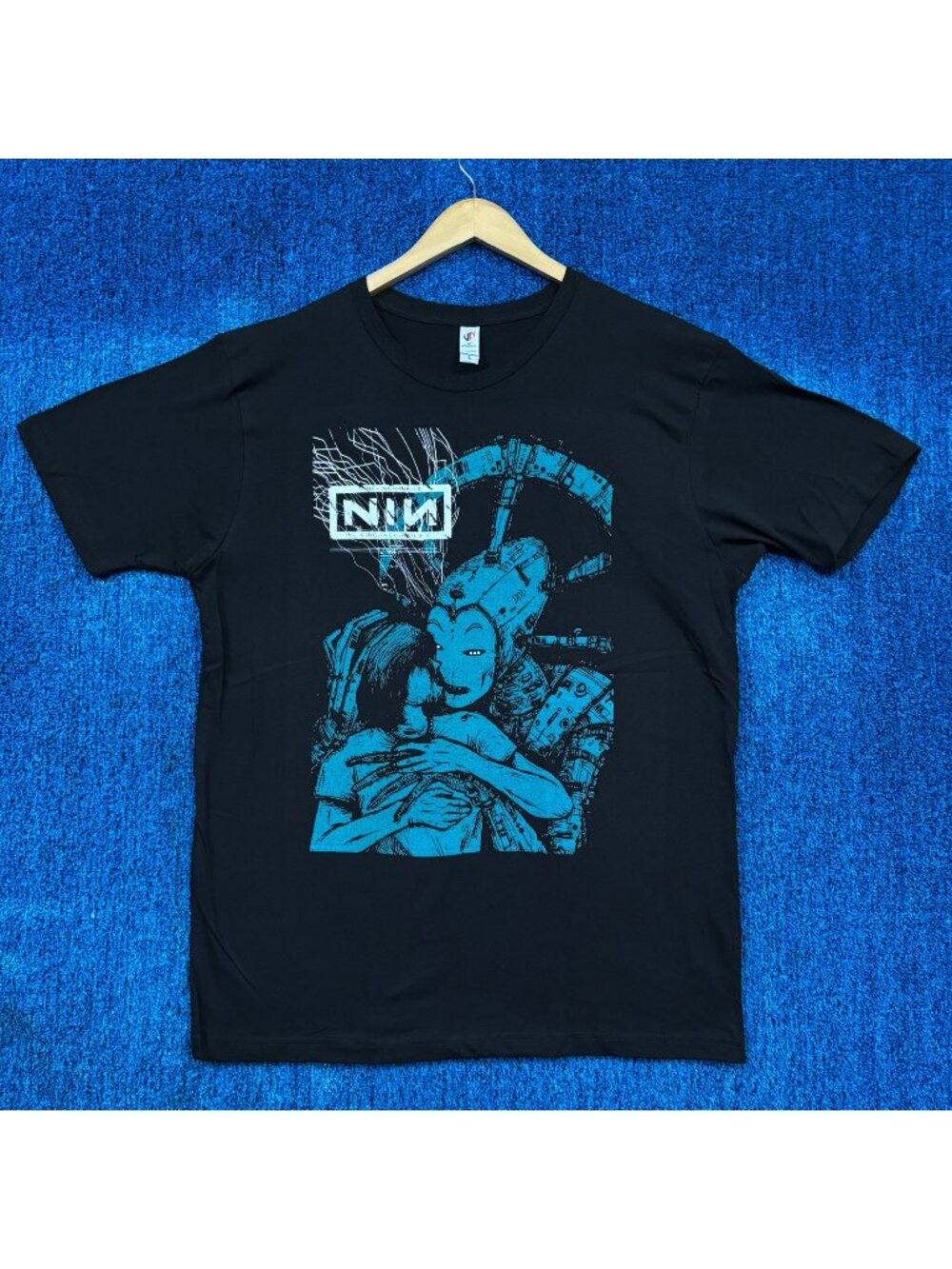 Nine Inch Nails Self Titled Graphic T-Shirt Size Large